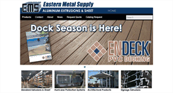 Desktop Screenshot of easternmetal.com